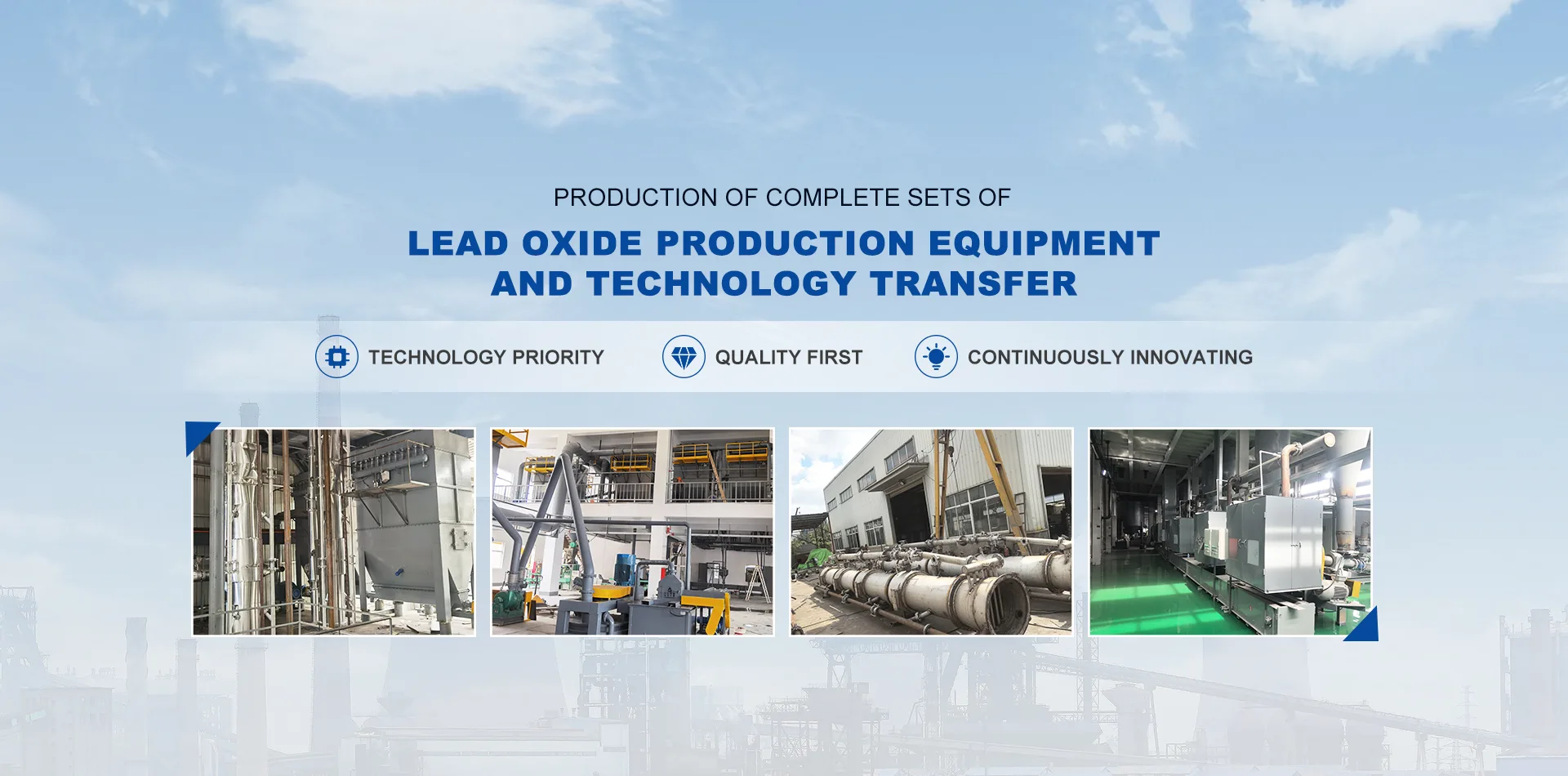 Sinis rubrum plumbum productio linea manufacturer